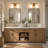 Nakaiah Dimmable Rose Gold Vanity Light-627047560