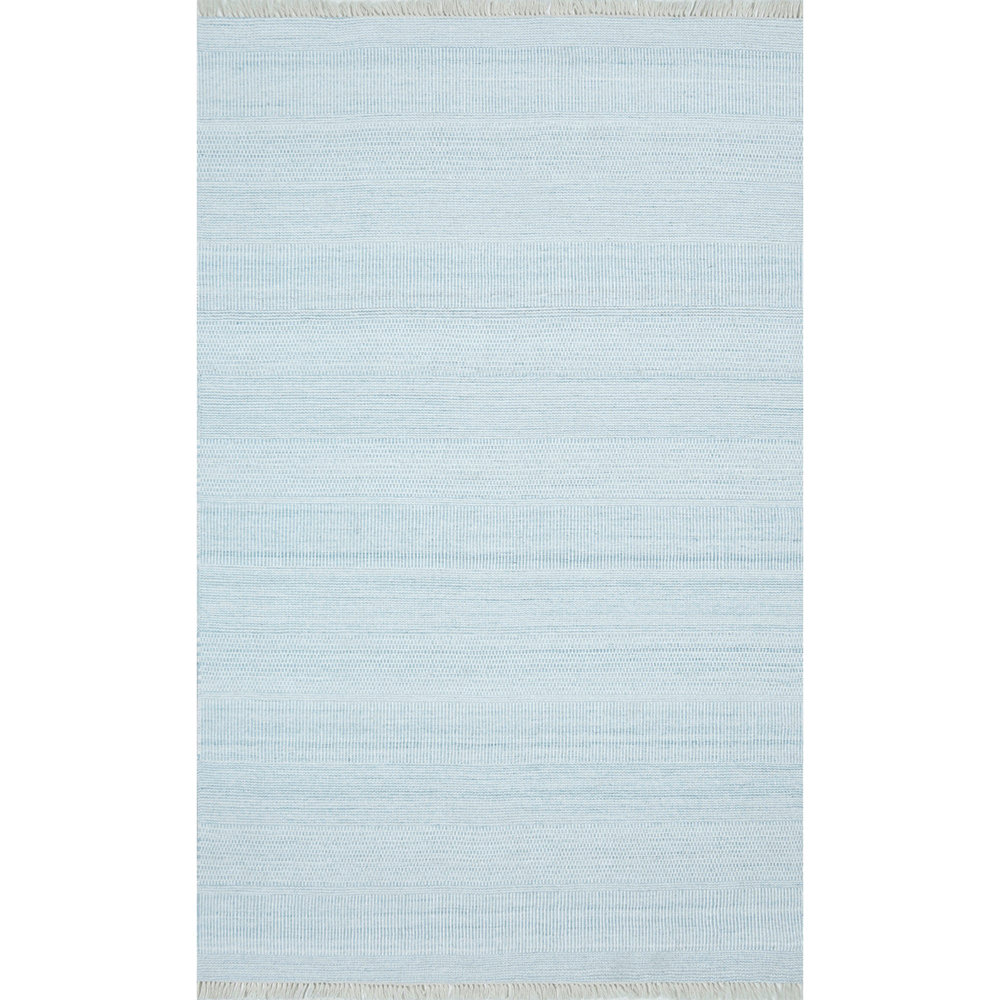 Somner Handmade Flatweave Aqua Indoor / Outdoor Area Rug CompanyC Rug 