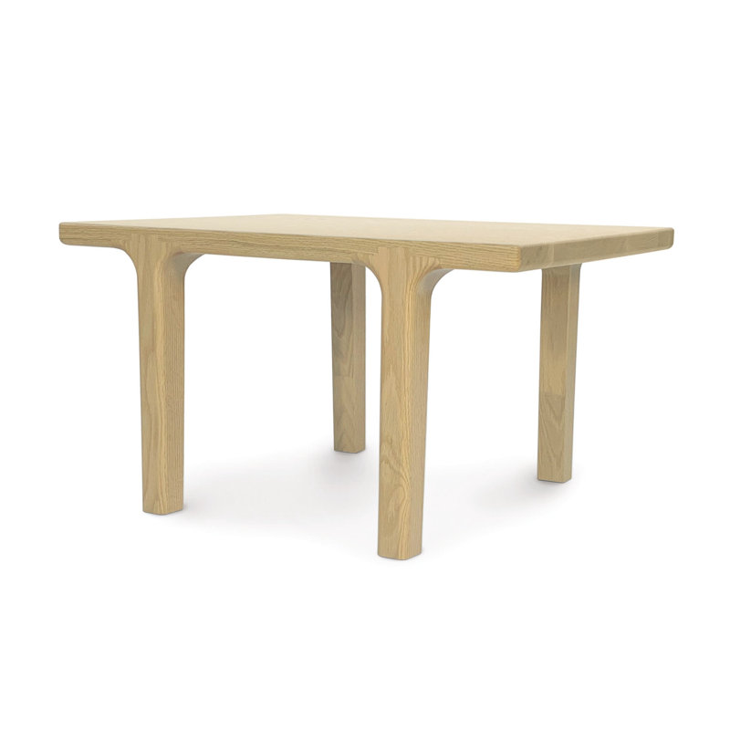 Sierra Solid Wood Coffee Table, Natural Oak