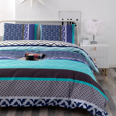 Ensemble de housse de couette réversible Wblanket