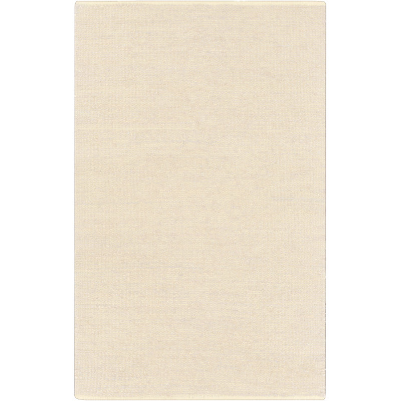 Tapis zone beige handwoven Croom, Rectangle 2 pi x 3 pi
