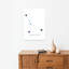 Starry Cancer Constellation Abstract Contemporary Wall Art Print by Emiliano Deificus - Wrapped Canvas Print-1084028533