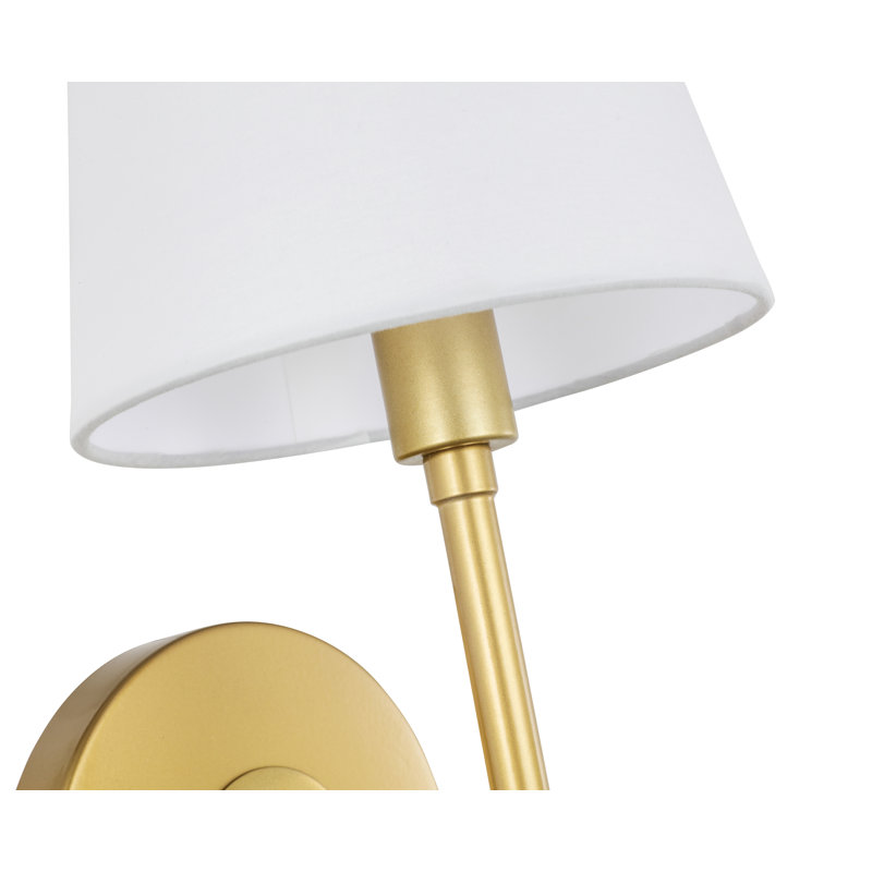 Lovis Wallchiere, Brass, Frosted White