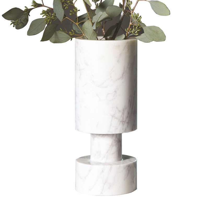 Vase Luc, Blanc