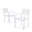 Chrysanthi Stacking Patio Dining Side Chair-1393975868
