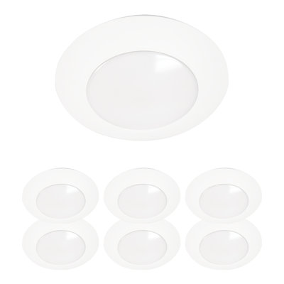 3.47'' 13.6 Watt Dimmable Air-Tight LED Retrofit Recessed Lighting Kit
