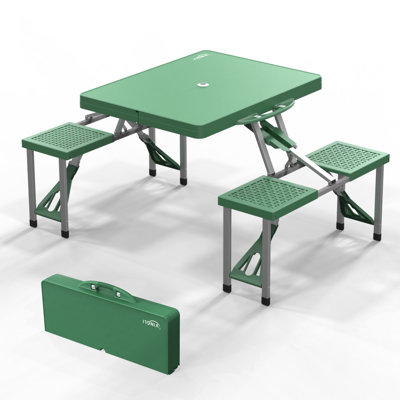 Ensemble de chaises de camping en plastique