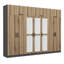 Elina 4 Door Manufactured Wood Wardrobe-99234359-99234360