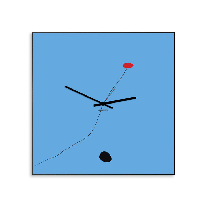 Nielsville Metal Wall Clock