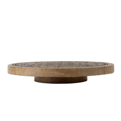 Mandala Wooden Lazy Susan