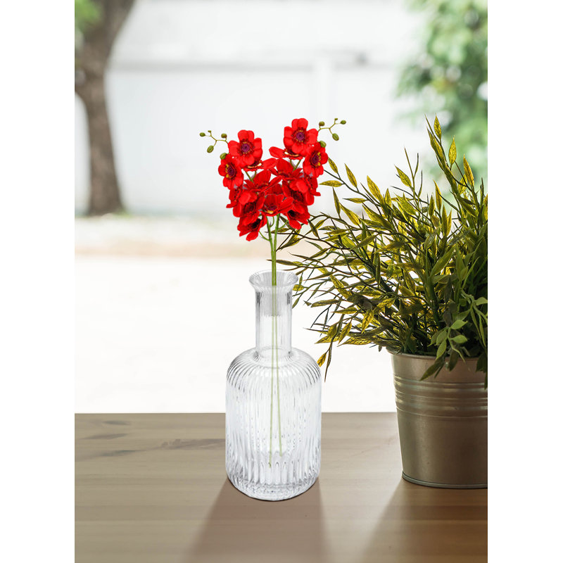 Vase de table en verre