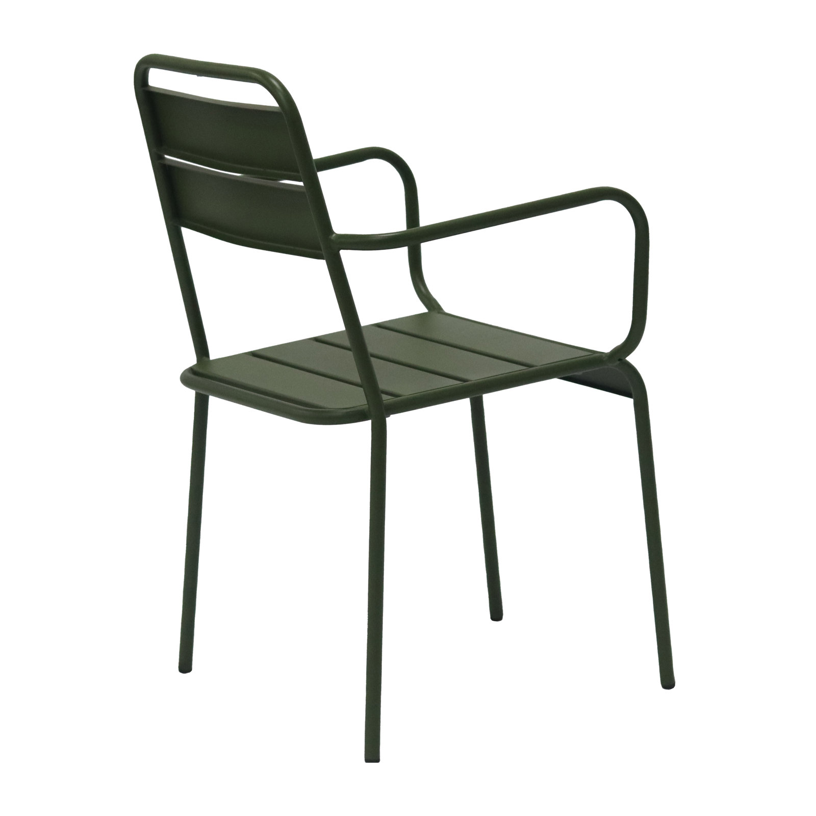 Pendry Stackable Patio Armchair, Green