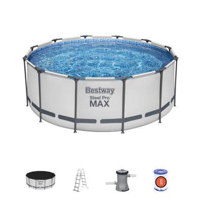 12' x 48" Steel Pro Frame Pool Set
