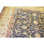 High-Quality Hand-Knotted Navy And Gold Area Rug