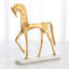 Cheval romain doré-65151013