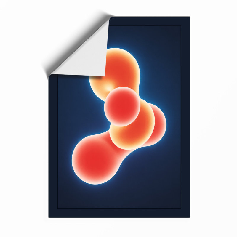 Luminous Cells Modern - Framed Print, A2 - 59.4 x 42.0 cm, Unframed