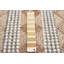 Tapis brun clair Sienna 5 pi 1 po x 7 pi 7 po
