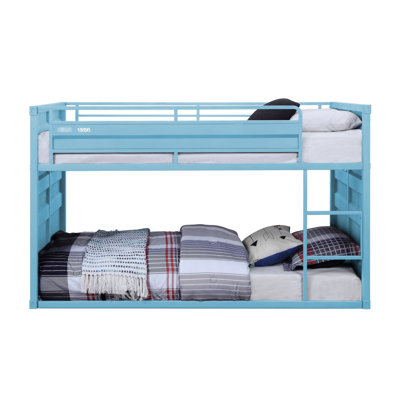 Finish Metal Bunk Bed With No Extra Storage And 81.88 In. Length 32" Distance Between Bunks Features