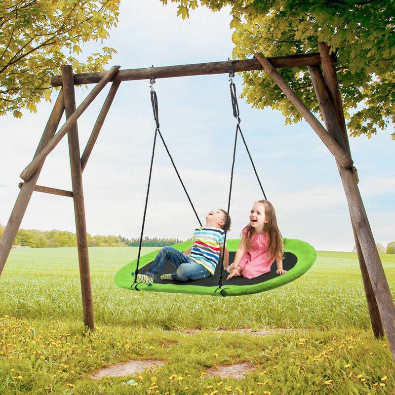 Chaise hamac double Beudan Saucer Tree Surf, Vert