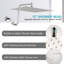 Rain Adjustable Shower Head 2.0 GPM GPM-86003578