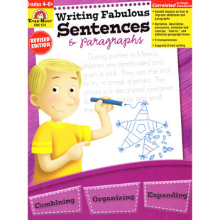 Writing Fabulous Sentences and Grade 4-6 Book