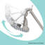 Bras d'extension de pomme de douche 10 "-63383093