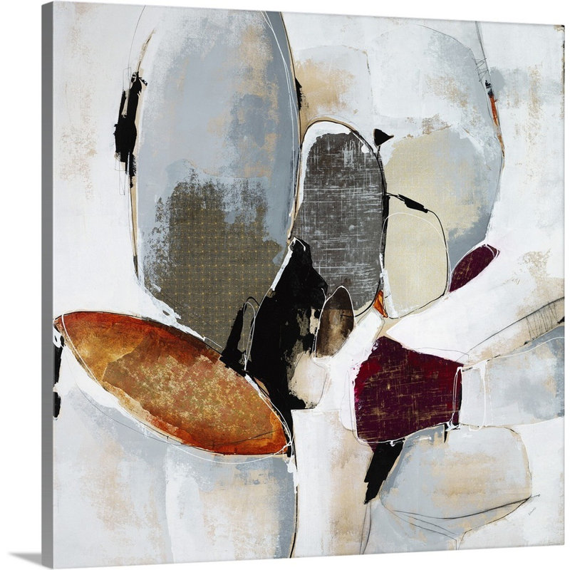 «Lost in the Moment», peinture sur toile, Toile tendue, H 20 po x l 20 po x P 1,25 po