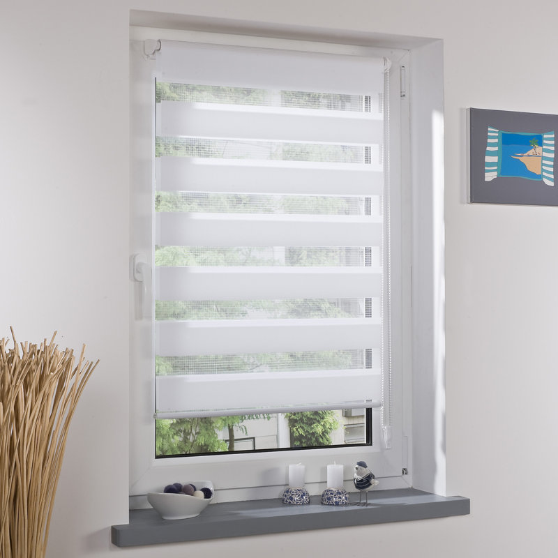 Sheer Roller Shade, 160cm L x 60cm W, White