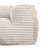 Beige Contemporary Memory Foam Bean Bag , 71 - Inch Depth, Soft Seating And Square Arms For Living Space