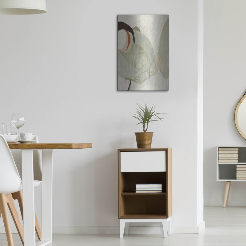 «Moon Rock» par Design Fabrikken, art mural en métal, H 24 po x l 16 po