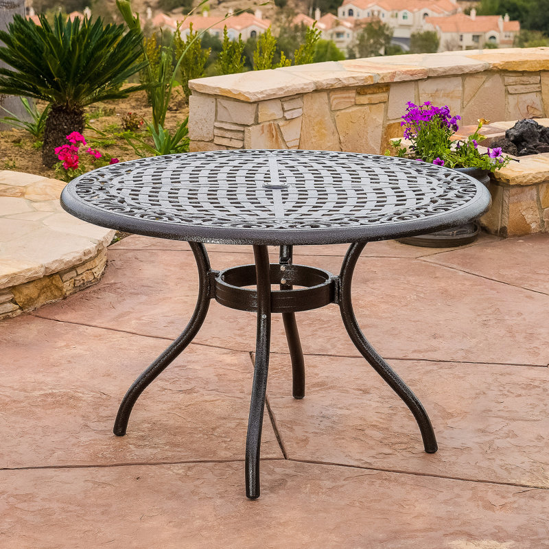 Table ronde Phoenix 48In, Bronze