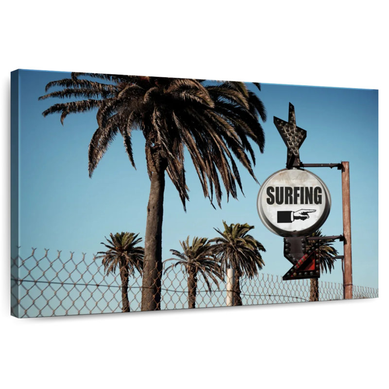Signe de spot de surf Senne, H 34 po x l 51 po