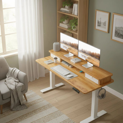Bureau pour travailler debout à hauteur réglable