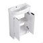 Meuble-lavabo autoportant de 23 po avec lavabo et portes à fermeture douce-895589222