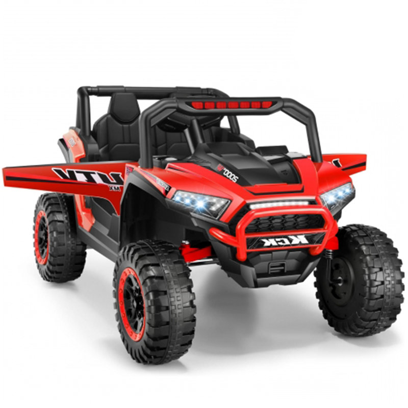 Voiture UTV 2 places Alex de 24 volts avec télécommande Alex, Red