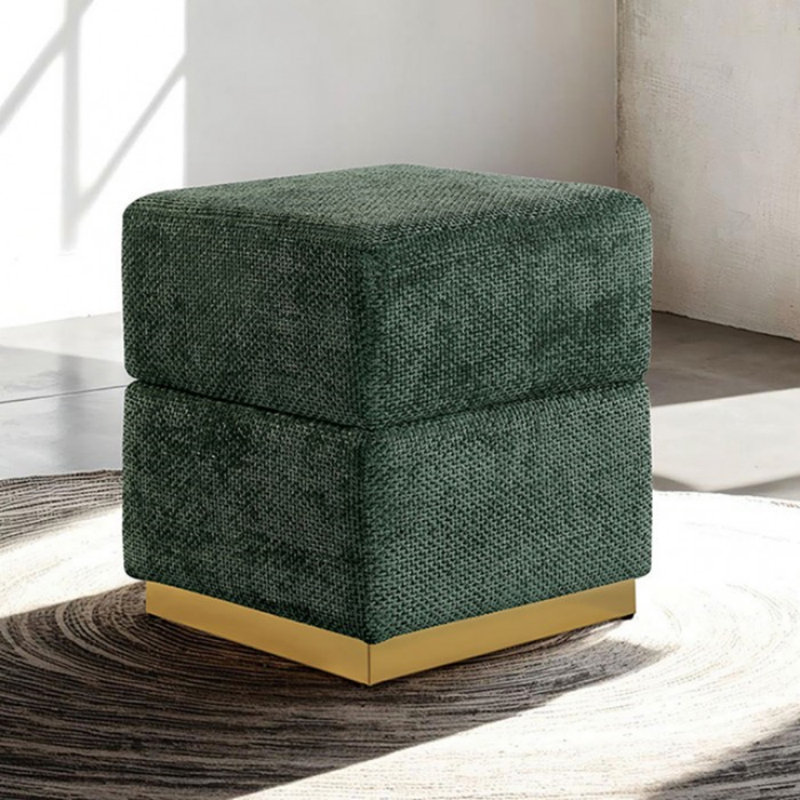 Tabouret de rangement Bowman, Vert