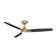 54" Blitzen 3 - Blade Smart Ceiling Fan With Remote Control Included, Works With Google Assistant, Amazon Alexa, iOS And Android APP