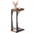 28.5"Tall Foldable C Shaped End Table Set of 2, TV Trays Set of 2,Bed Side Tables Bedroom Set of 2-1610139625