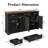 59'' W Sideboard with 3 Drawers, Mid-Century Style 4-Door Storage Cabinet-630079407