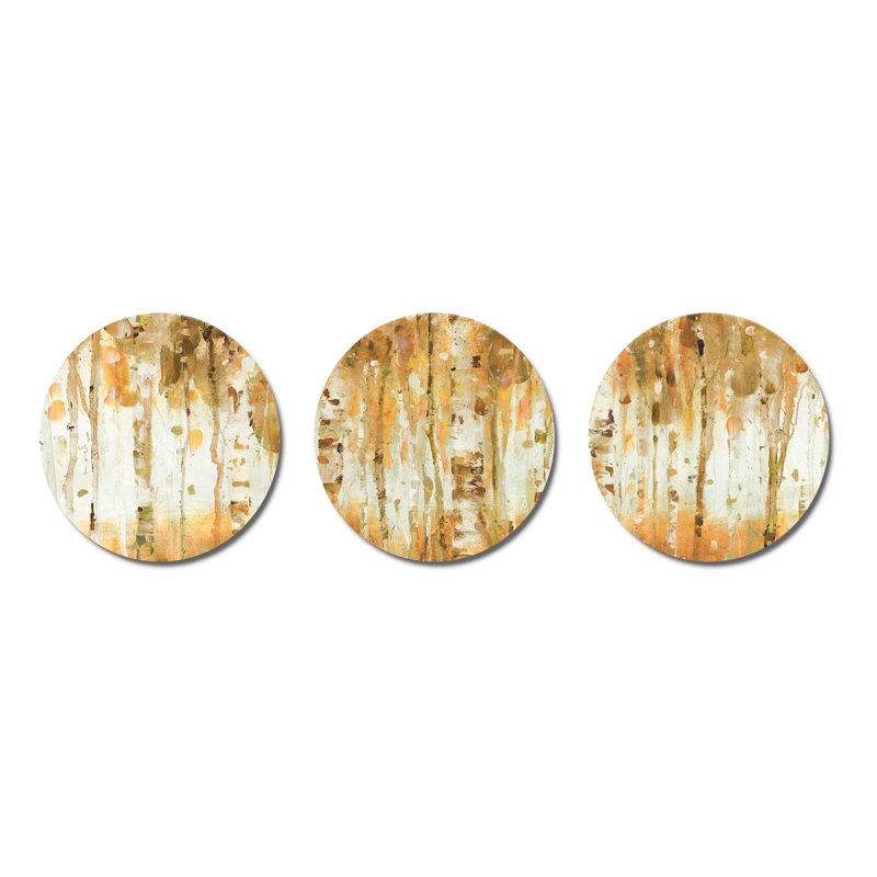 Traditional Abstract Wall Decor on Metal