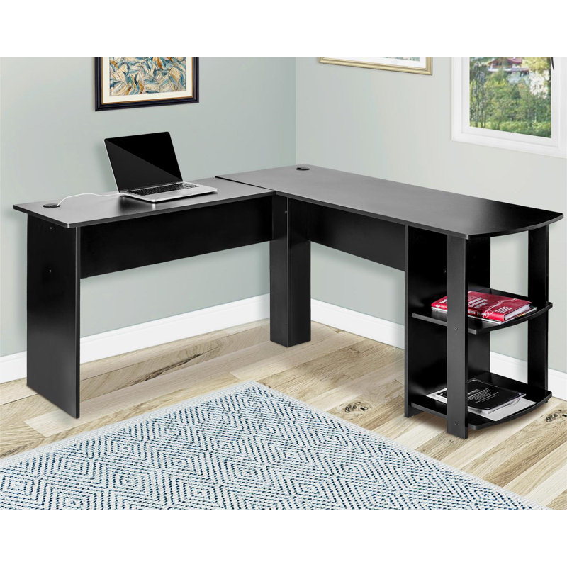 Lottie-Belle L-Shaped Computer Desk