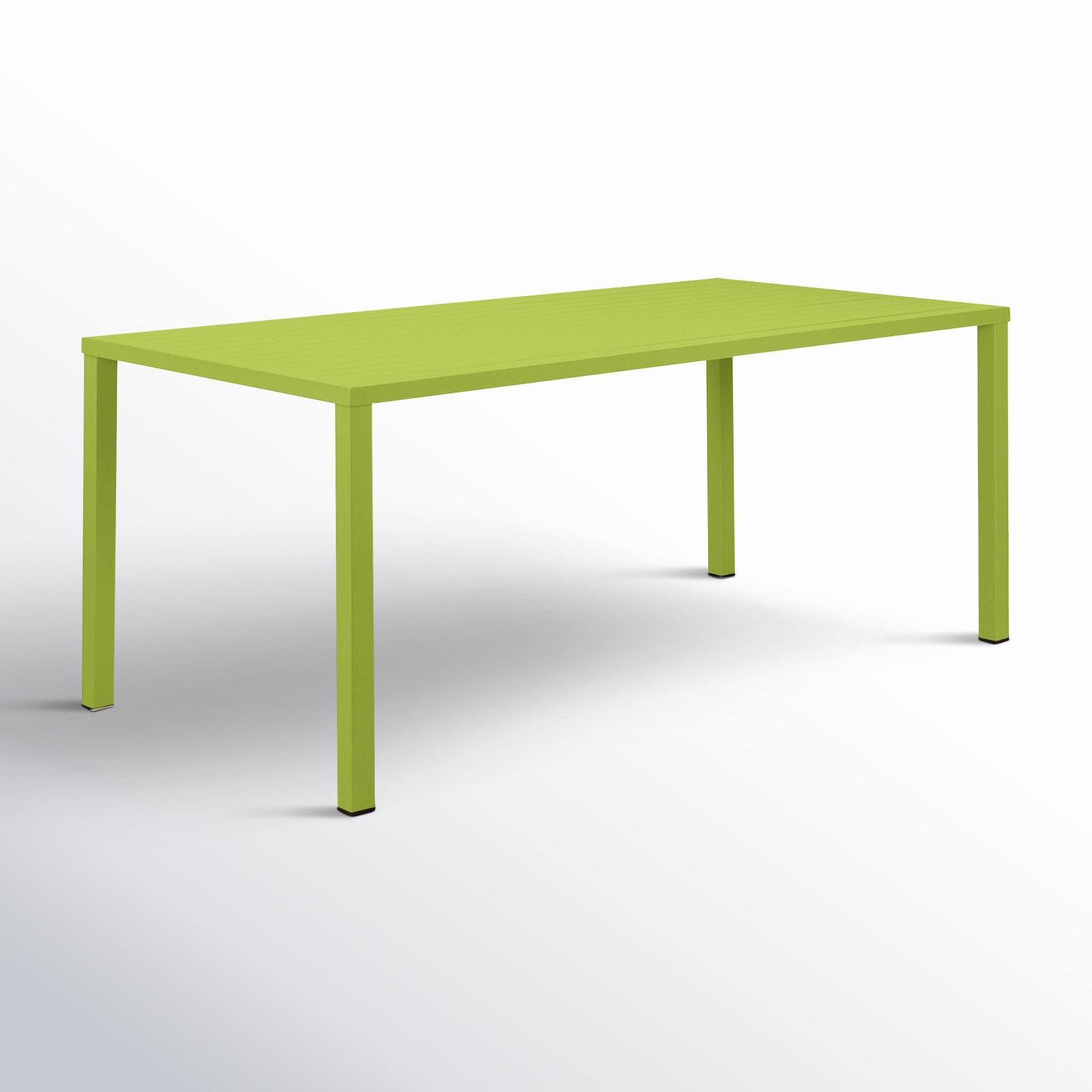 Ottie 71" Patio Dining Set, Green