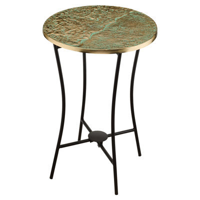 Cast Plant Stand - Gold Patina