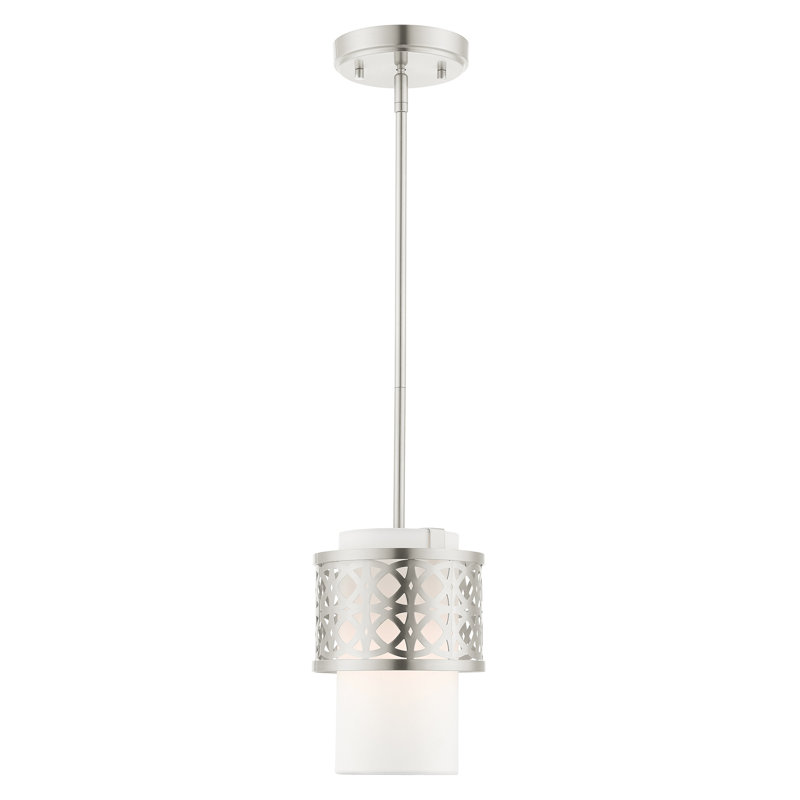 Eraman 1 - Light Single Pendant, Brushed Nickel