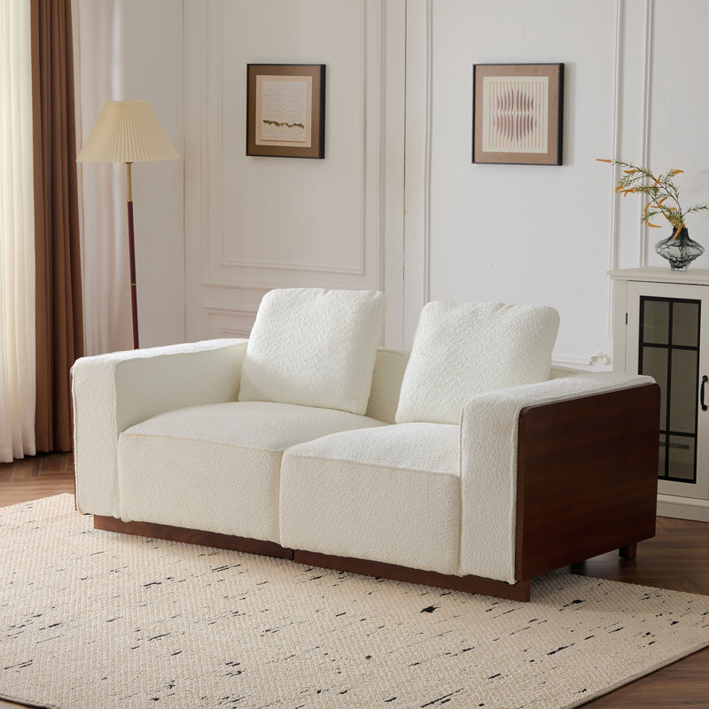 Sectional Sofa-2Seater, 33.32" H x 74.07" W x 34.82" D, 2