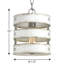 Luminaire suspendu tambour simple à 1 lumière Kingsley-1161831742-1161831743