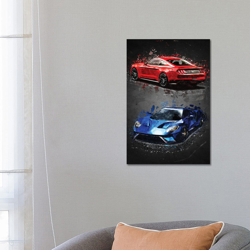 Ford2 by Gab Fernando - Wrapped Canvas Print, 66.04 cm H x 45.72 cm W x 1.91 cm D
