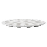 Berry & Thread 13" Deviled Egg Platter - Whitewash