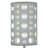 30"H GREY/WHITE RETRO TABLE LAMP