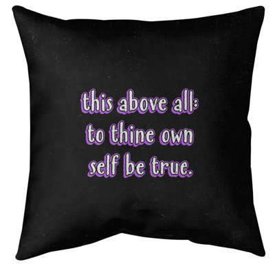 Coussin de sol d’inspiration Shakespeare